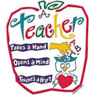 A teacher takes a hand, opens a mind and teachers a heart